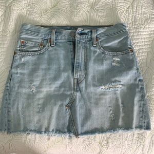 Denim skirt